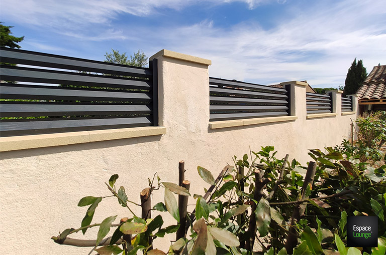 KLOSTRAL®, claustra aluminium sur-mesure pour clôtures et pergolas